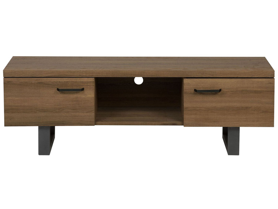 TV Stand Dark Wood Timber