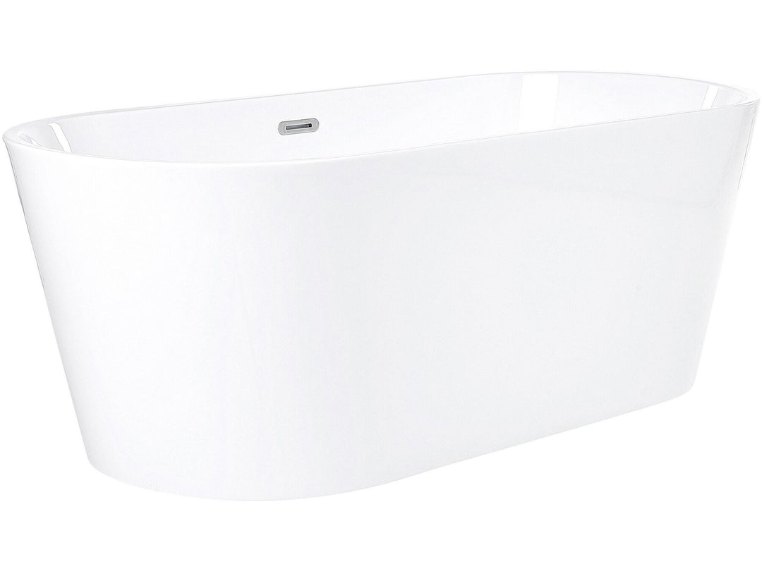 Freestanding Bath 170 x 72 cm White Havana