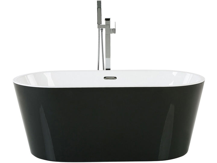 Freestanding Bath 170 x 72 cm Black Havana