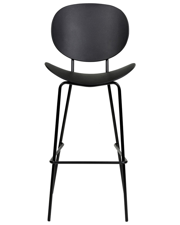 Bar Chair Set of 2 Black Shonto