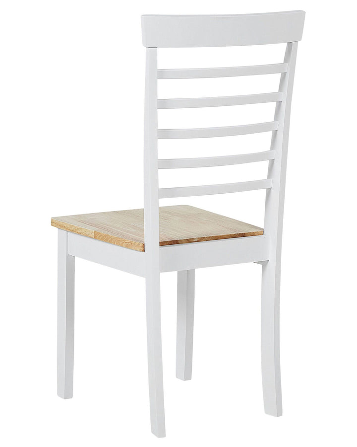 Dining Chair Set of 2 White Battersby