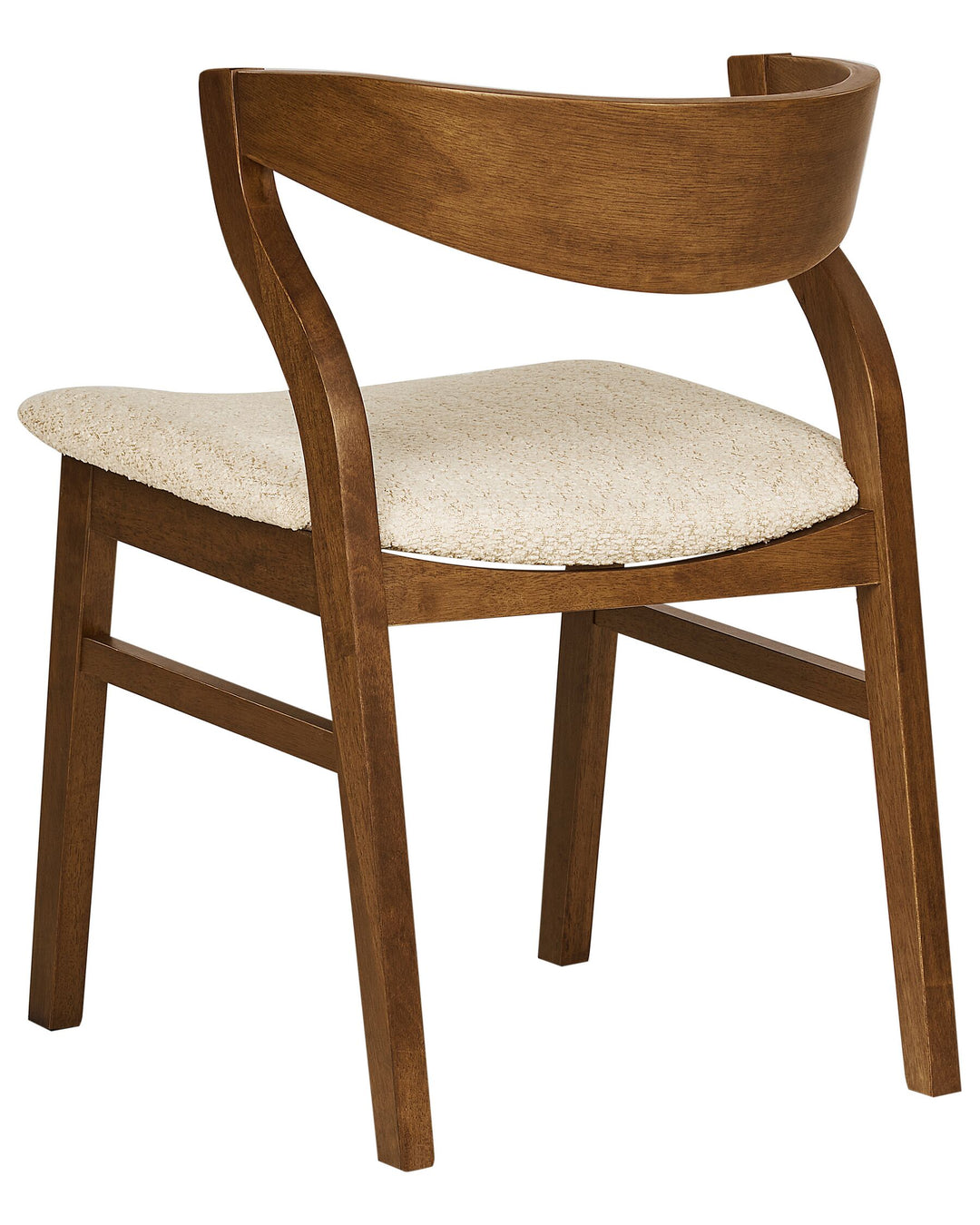 Rubberwood Dining Chair Set of 2 Light Beige Merrill