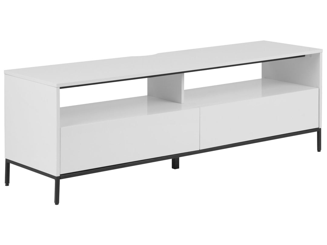 TV Stand LED White Sydney