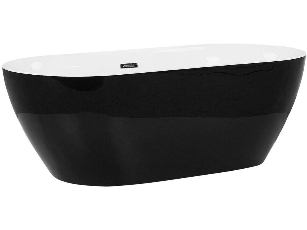 Freestanding Bath 1700 x 800 mm Black Carrera