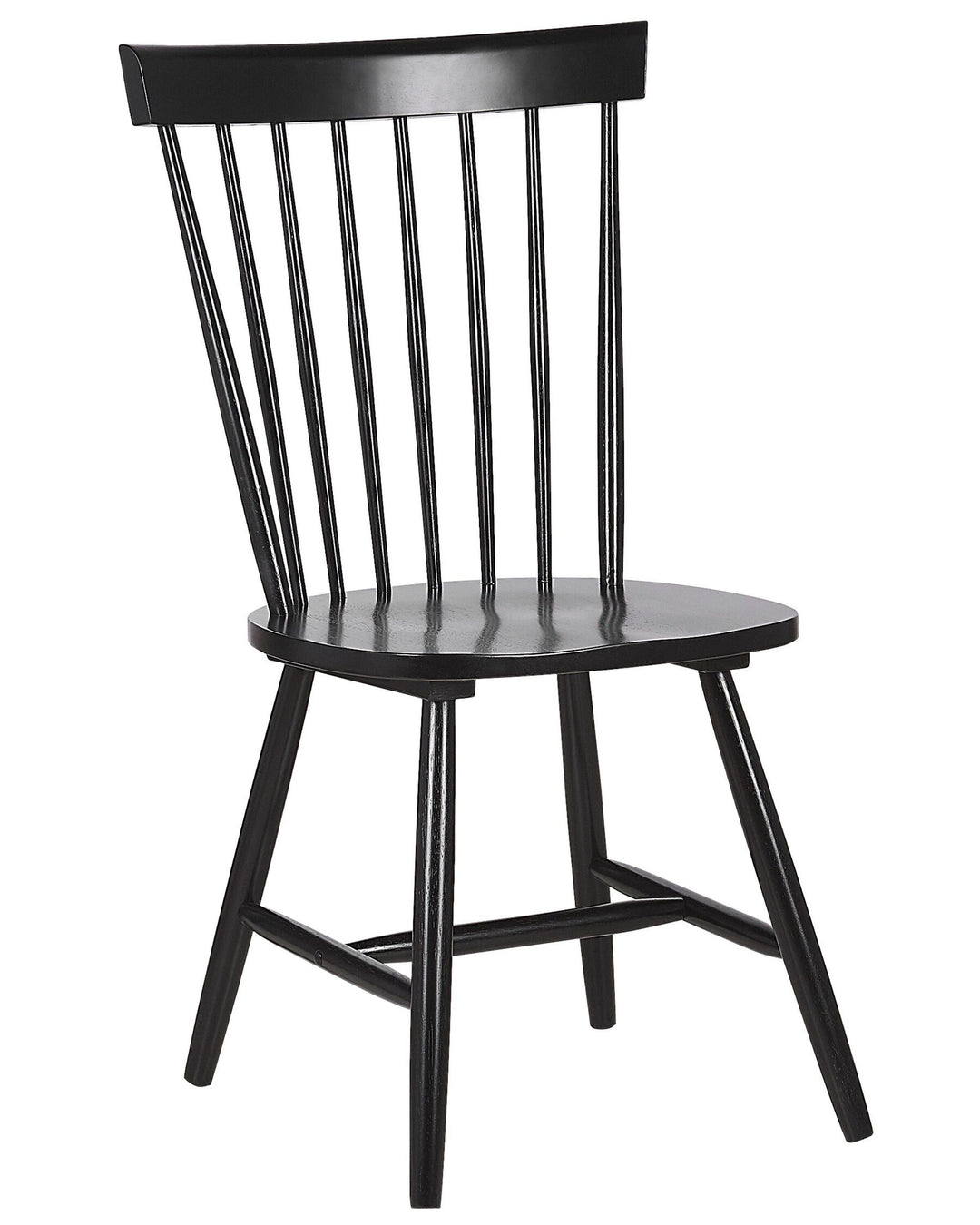 Dining Chair Set of 2 Black Burges