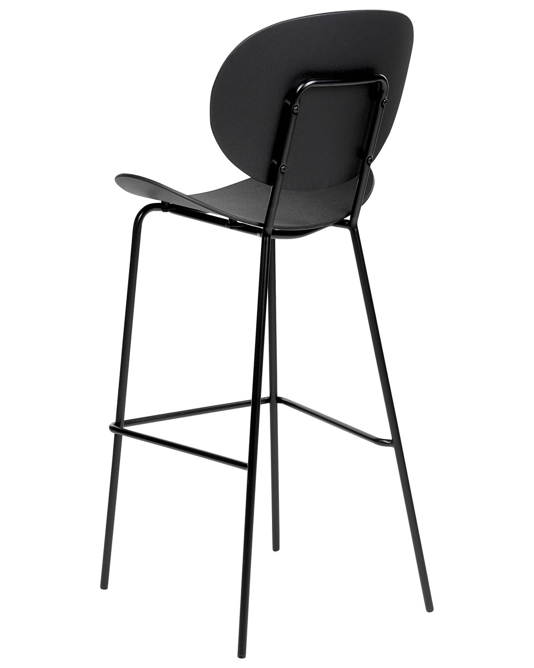 Bar Chair Set of 2 Black Shonto