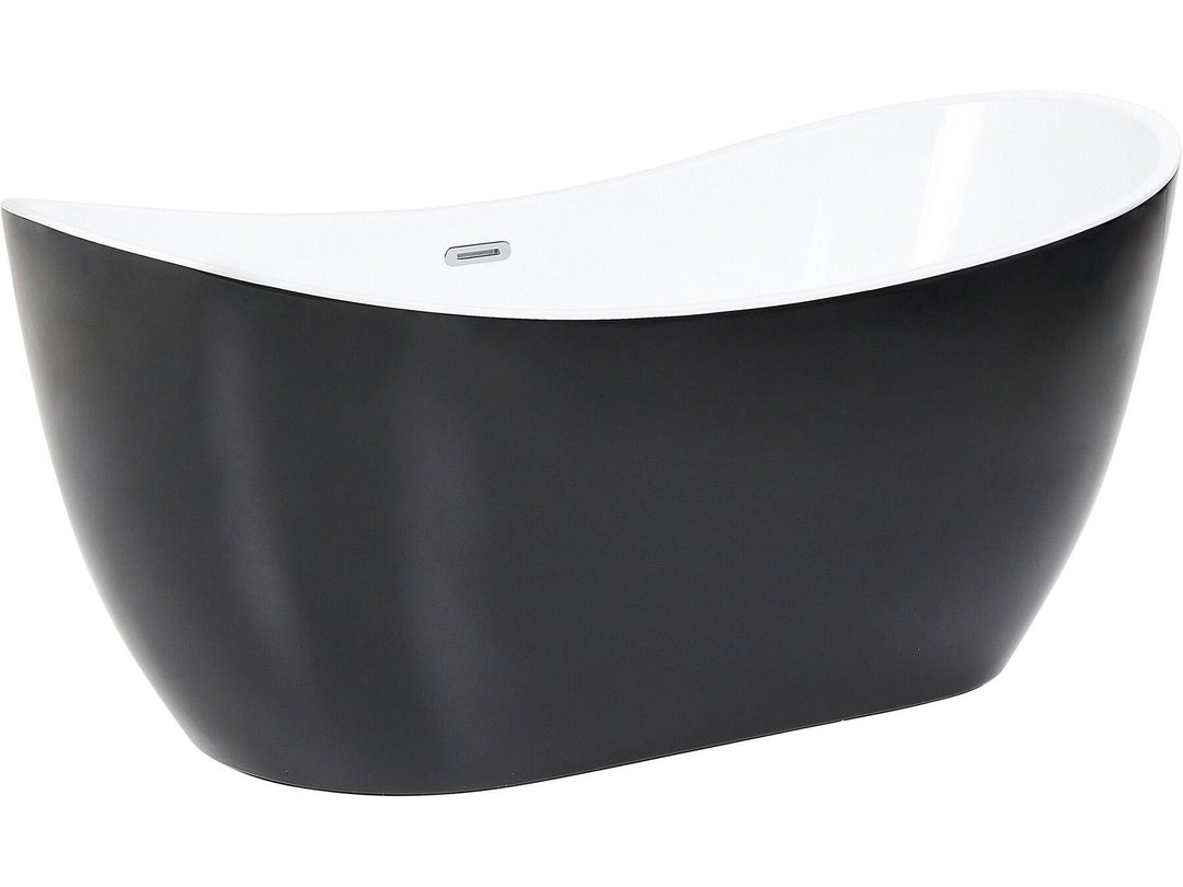 Freestanding Bath 1700 x 770 mm Black Antigua