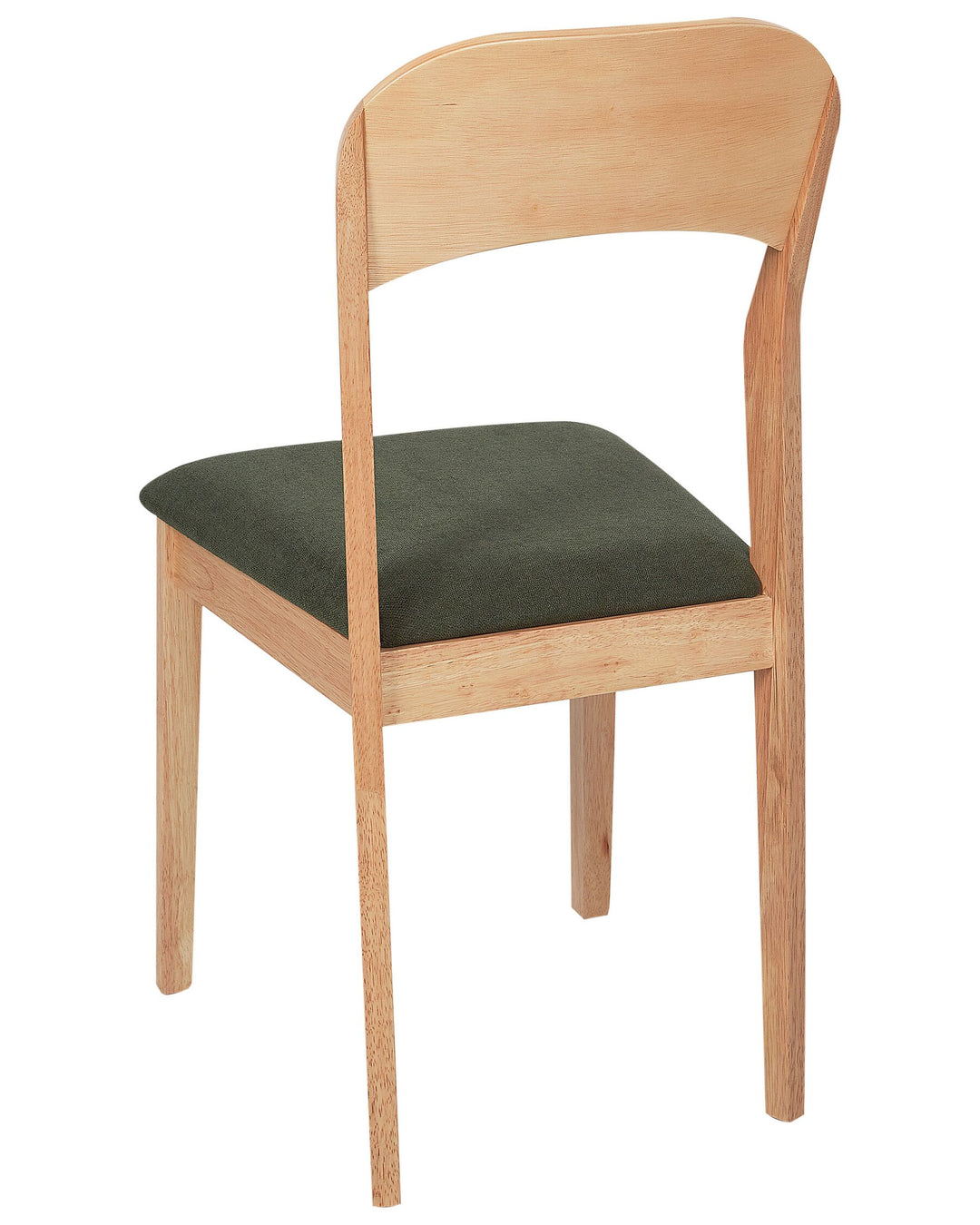 Rubberwood Dining Chair Set of 2 Light Wood Alvin