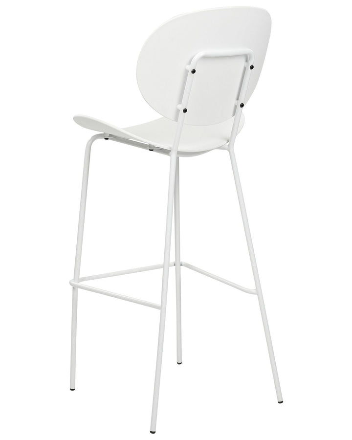 Bar Chair Set of 2 White Shonto