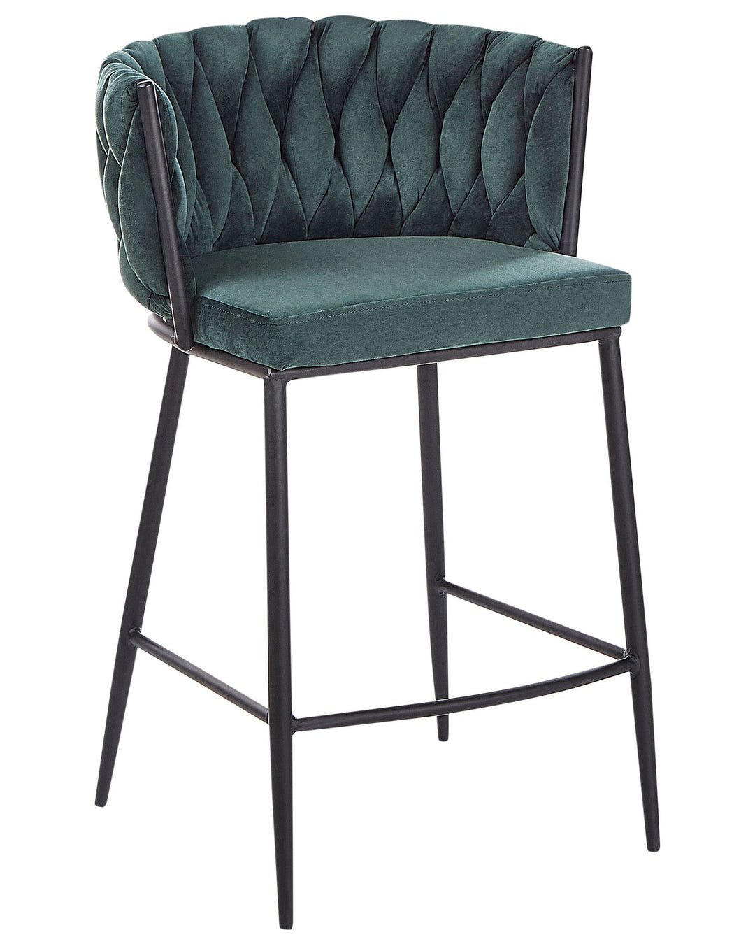 Bar Chair Dark Green Milan