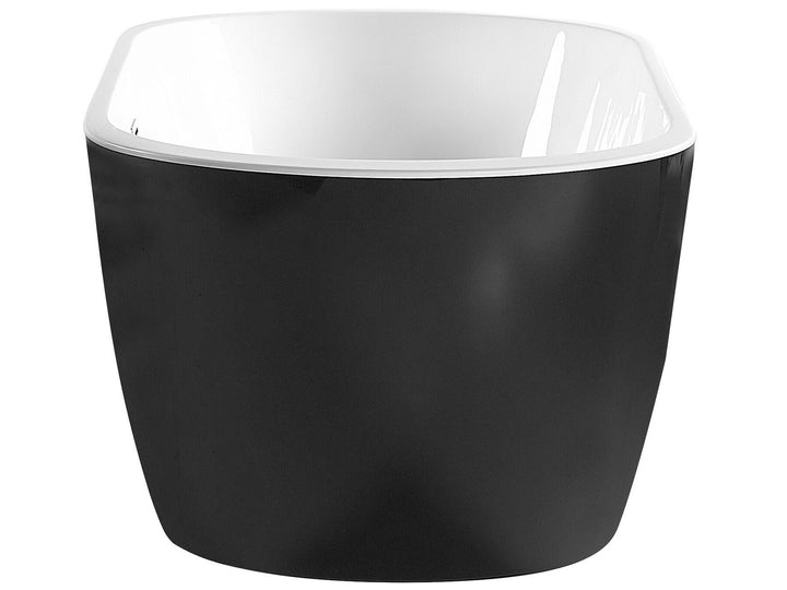 Freestanding Bath 1600 x 750 mm Black Nevis