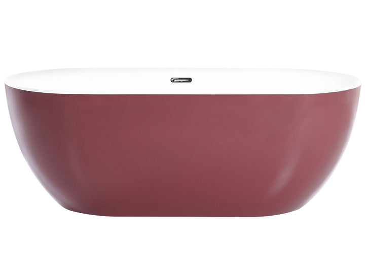 Freestanding Bath 1700 x 800 mm Red Carrera