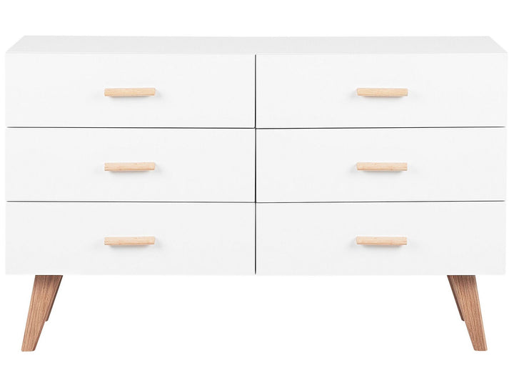 6 Drawer Chest White Newark II