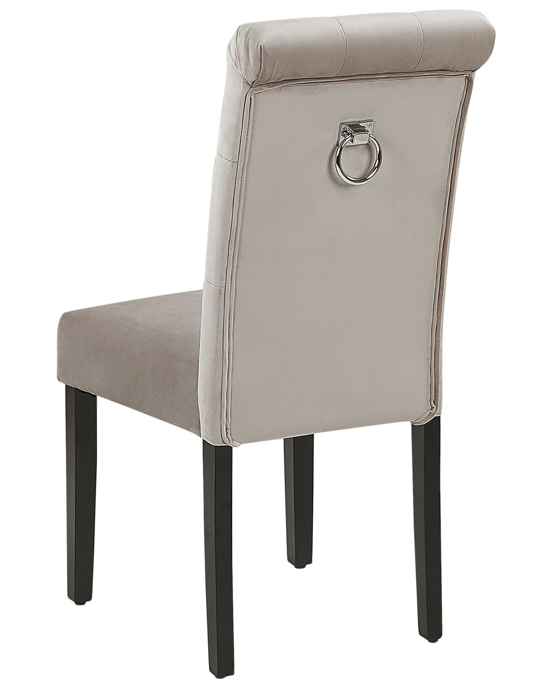 Dining Chair II Set of 2 Velvet Grey Velva