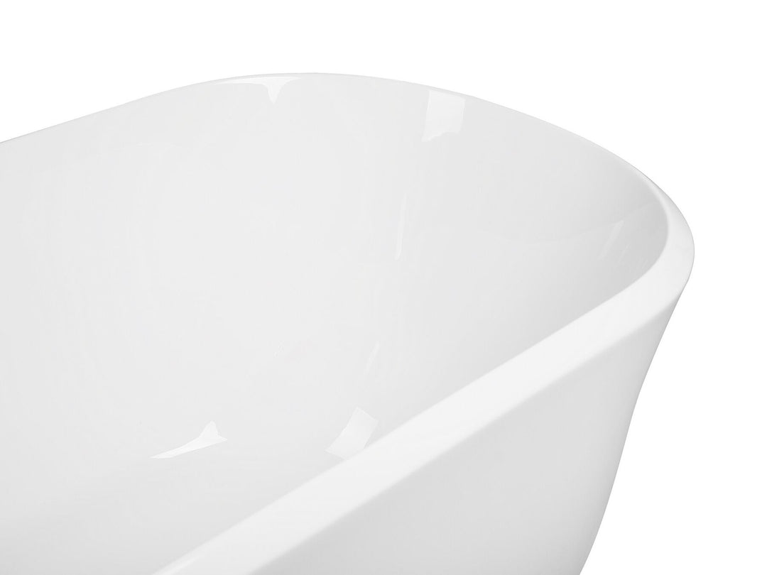 Freestanding Bath 1700 x 770 mm White Tesoro