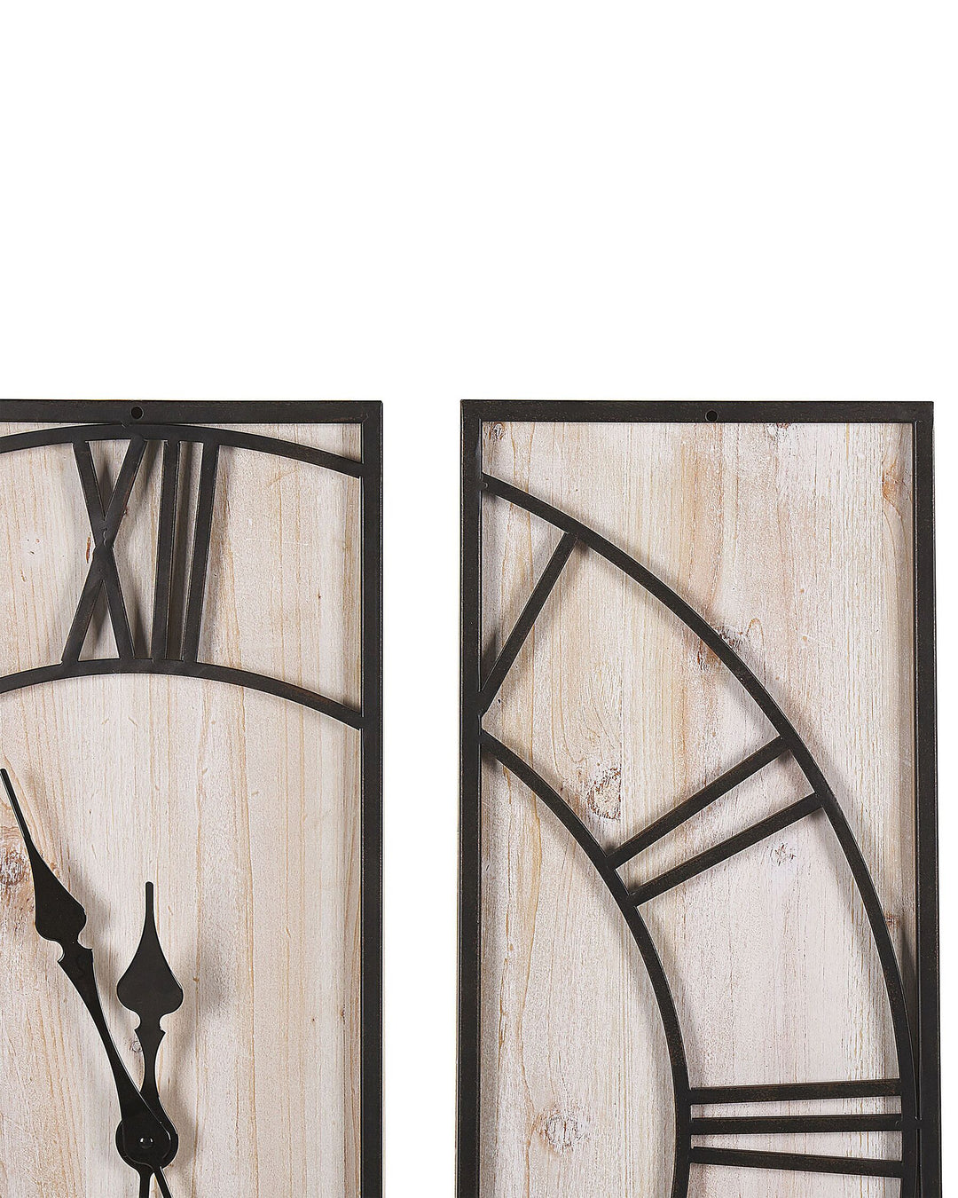 Wall Clock 75 x 75 cm Light Wood Coatlan