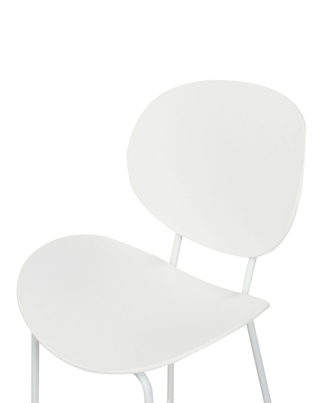 Bar Chair Set of 2 White Shonto