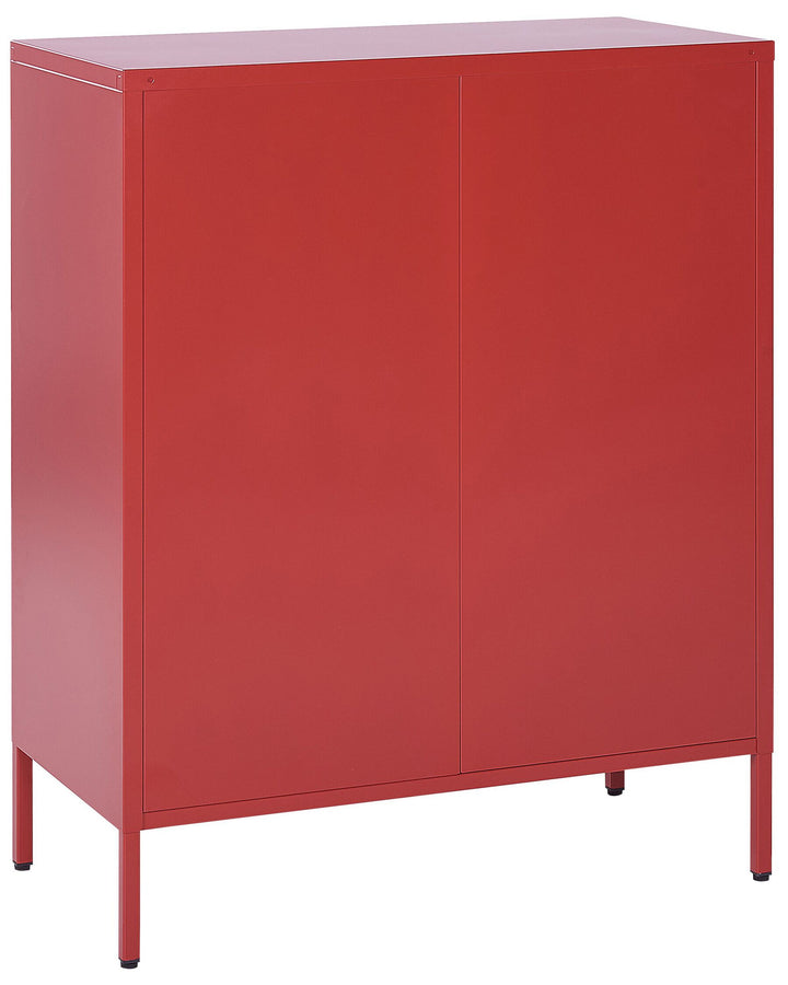 Steel Sideboard Red Wakatipu