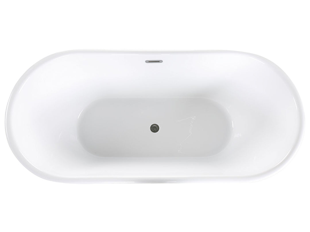 Freestanding Bath 1700 x 800 mm Black Pinel