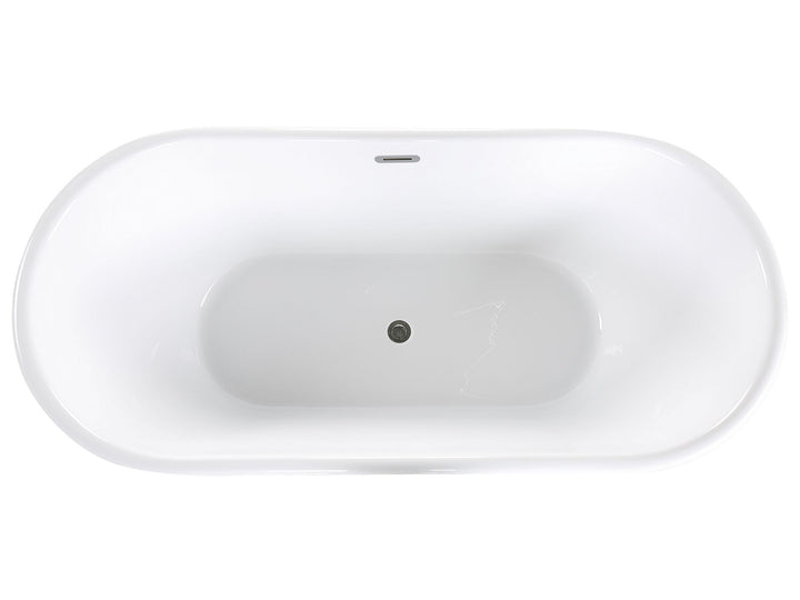 Freestanding Bath 1700 x 800 mm Black Pinel