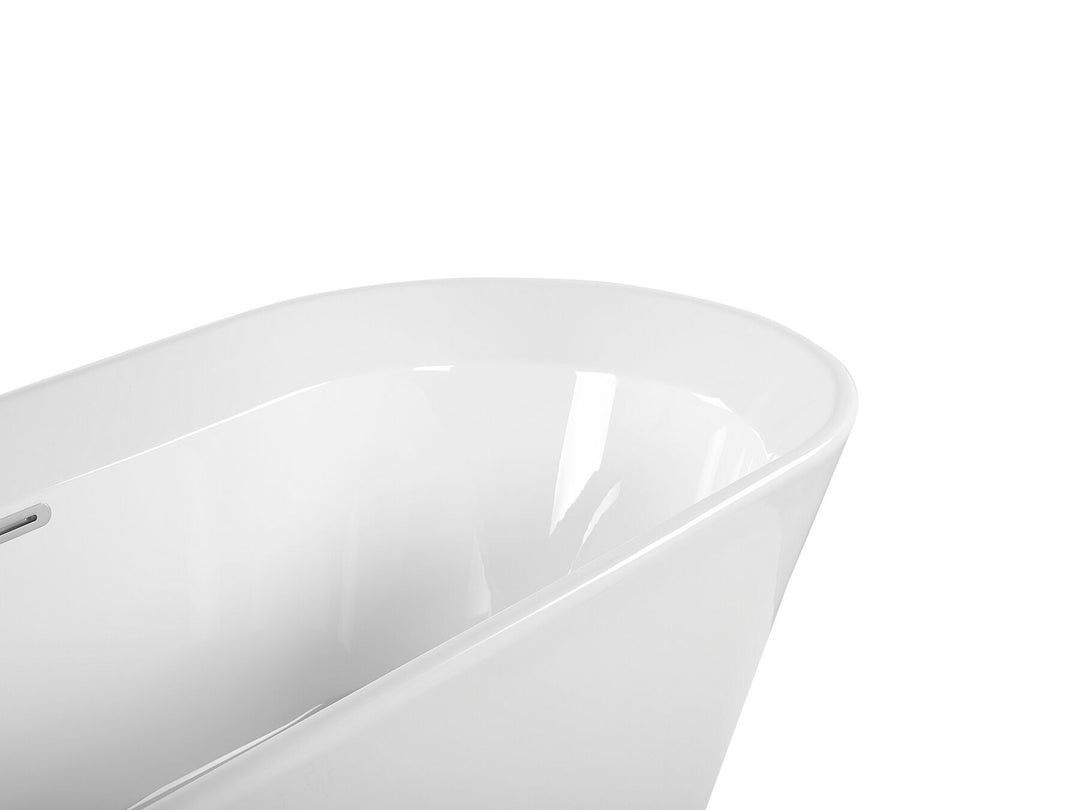 Freestanding Bath 1700 x 800 mm White Ovalle