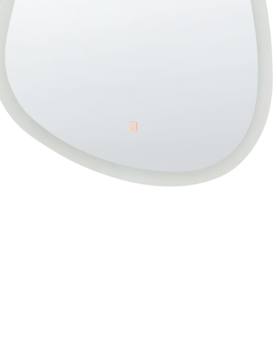 LED Wall Mirror ø 78 cm Silver Bethune