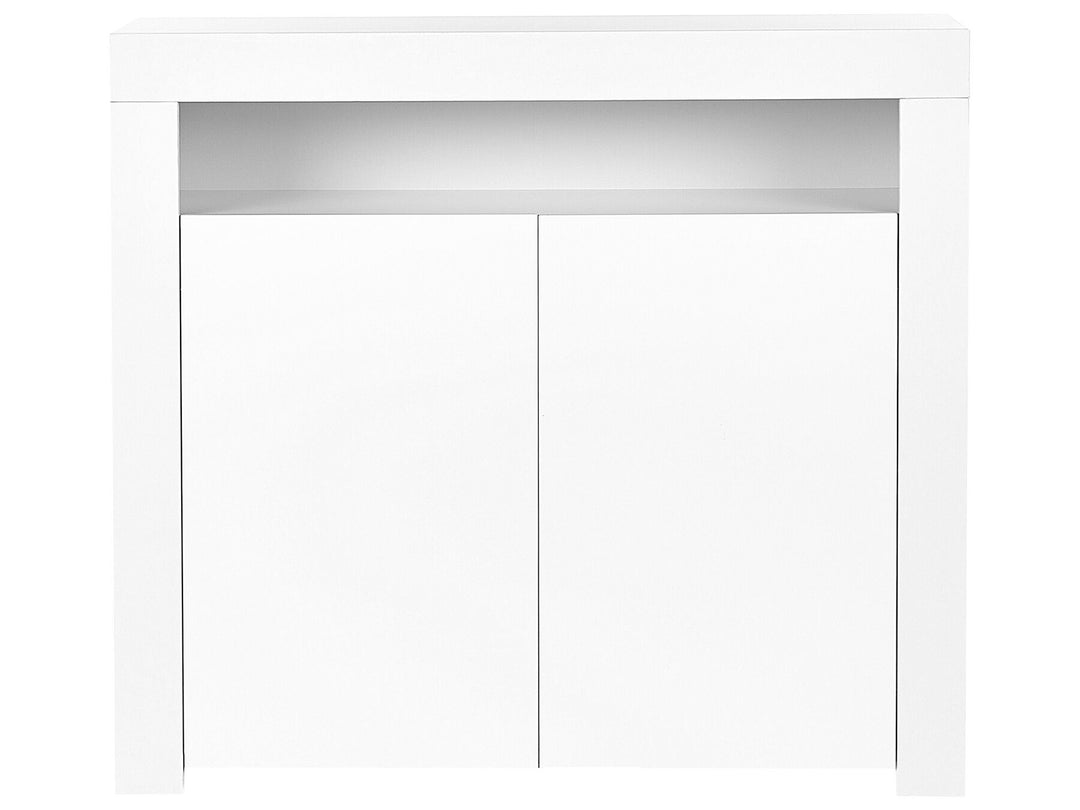 2 Door Sideboard LED White Covina