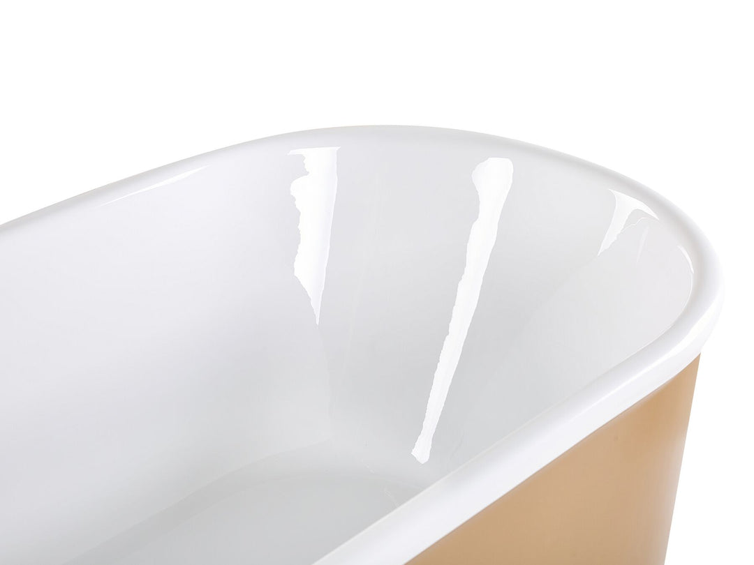 Freestanding Bath 1700 x 800 mm Gold Pinel