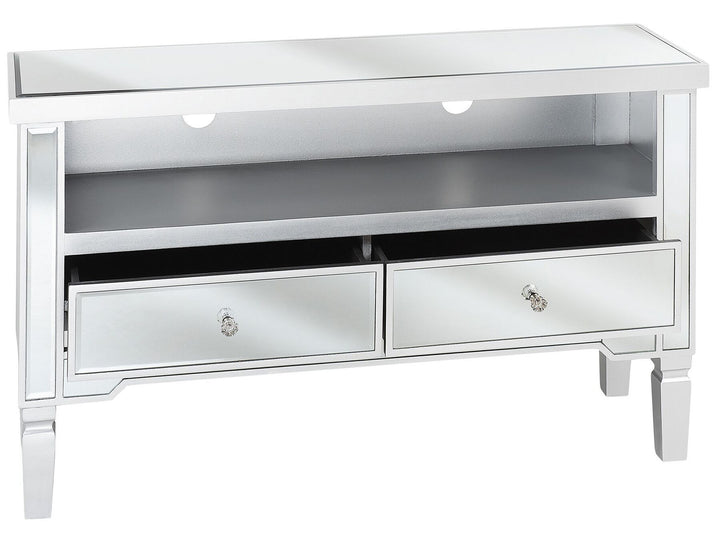 Mirrored TV Stand Silver Nicea