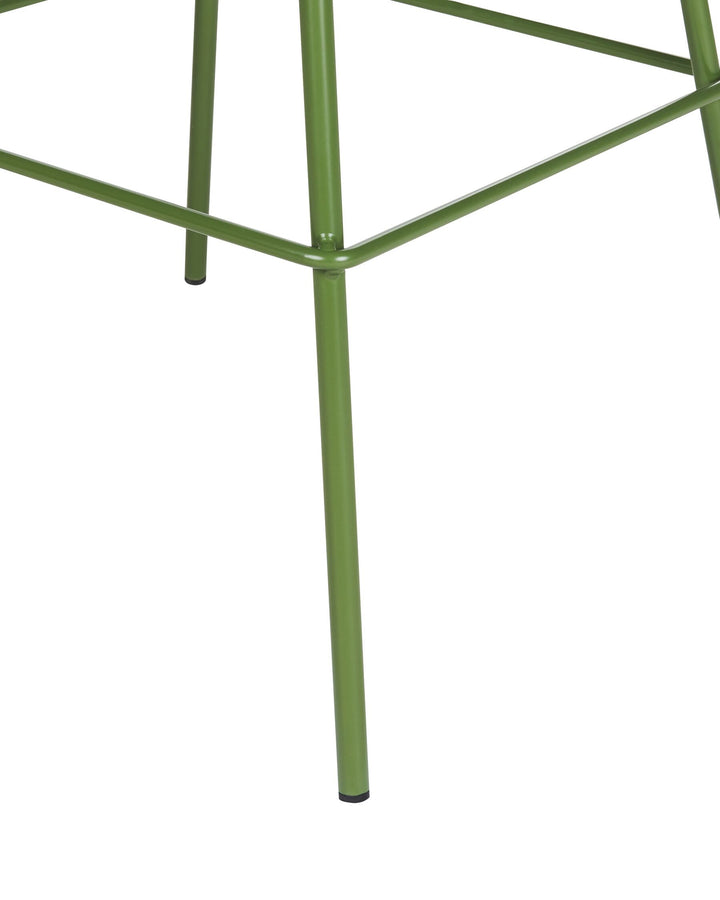 Bar Chair Set of 2 Green Sibley