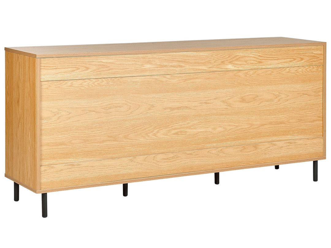 3 Door Sideboard Light Wood Nikea