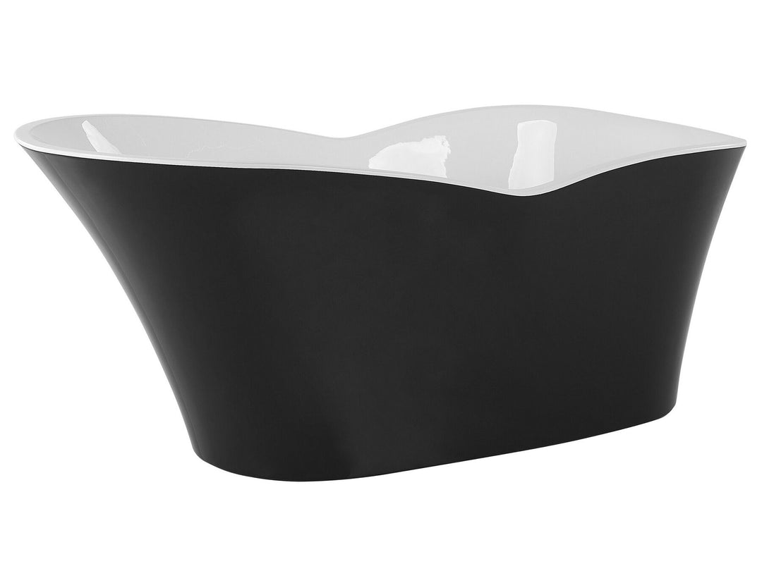 Freestanding Bath 1700 x 800 mm Black Dulcina