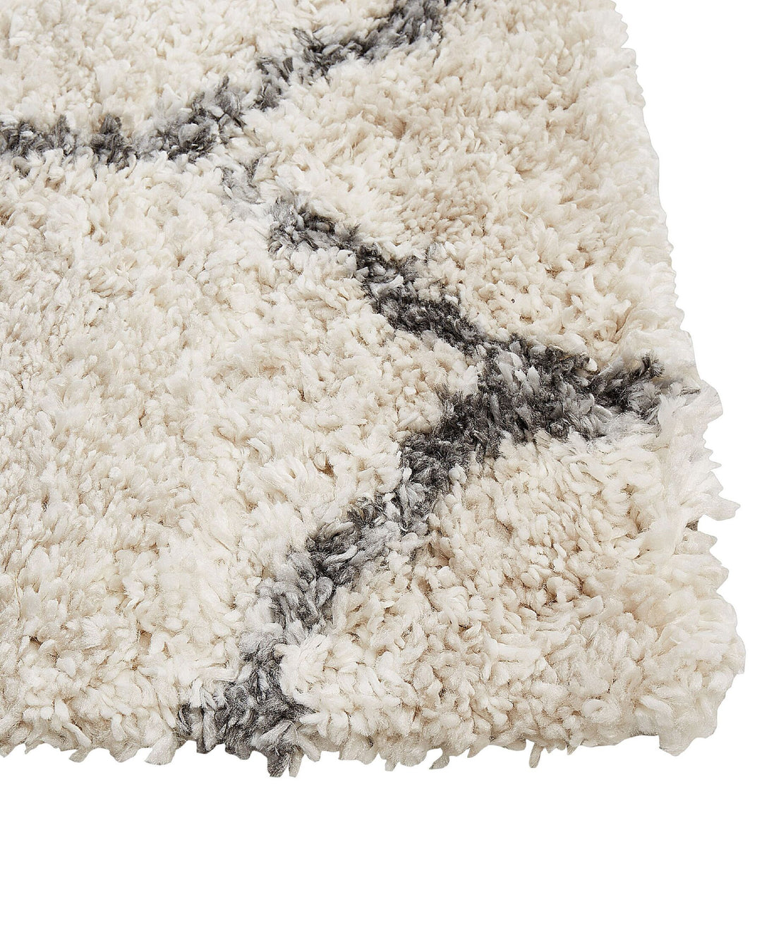 Shaggy Area Rug 200 x 300 cm Light Beige and Grey Yerevan