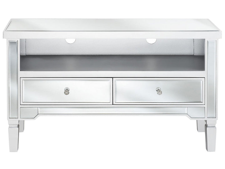 Mirrored TV Stand Silver Nicea