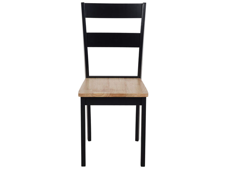 6 Seater Dining Set Black Georgia