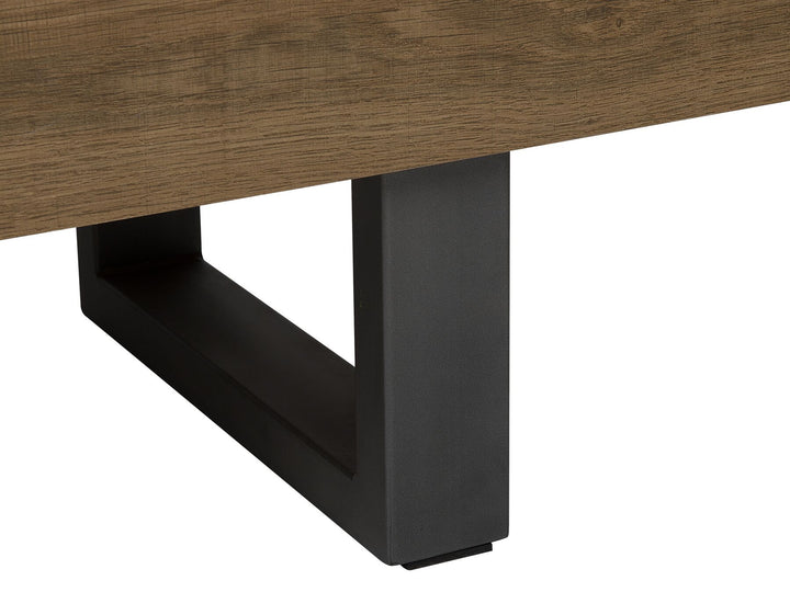 TV Stand Dark Wood Timber