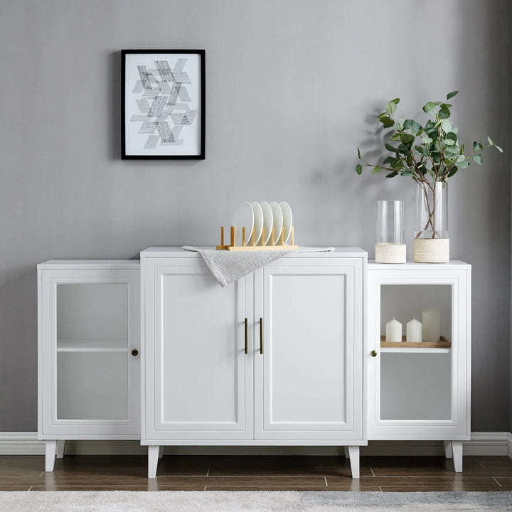 4 Door Modern Sideboard White Arman