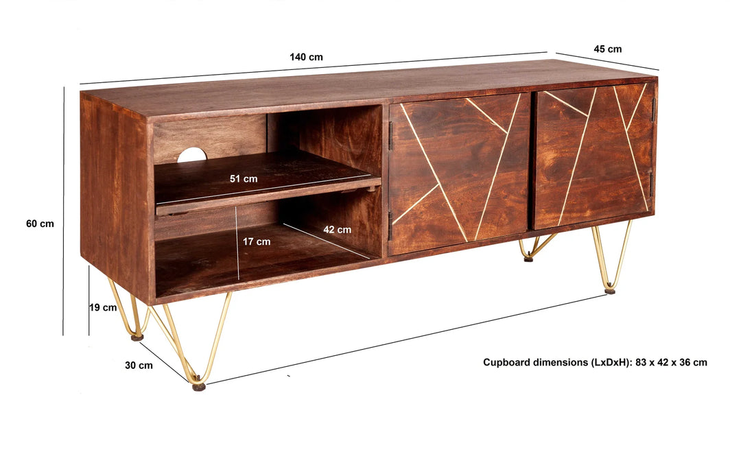 Plasma Media Unit Dark Gold