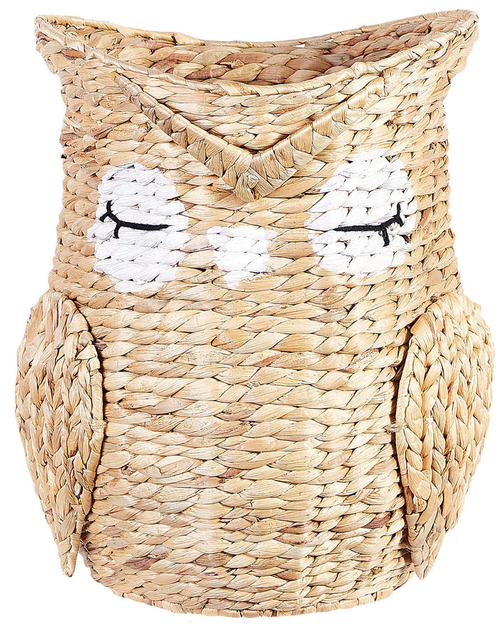 Water Hyacinth Owl Basket Light Barrie