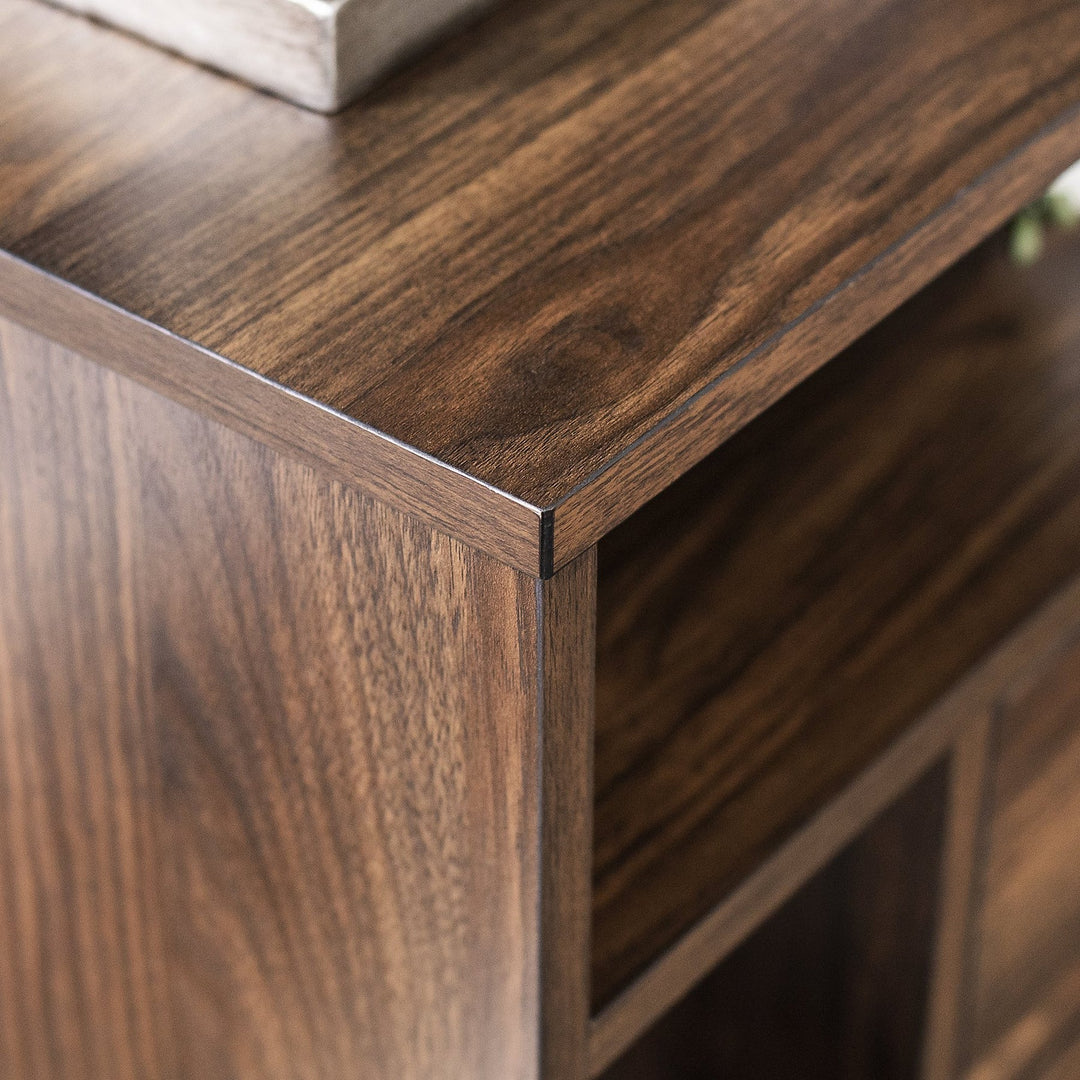 Bedside / Side Table Dark Walnut Bivens