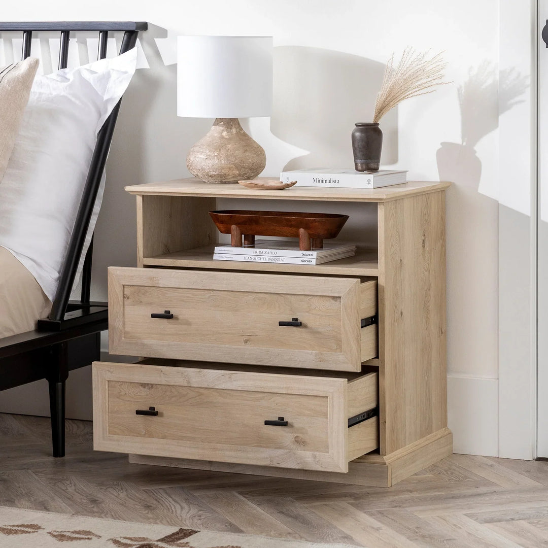 Bedside Table Classic 2 Drawer Gianni