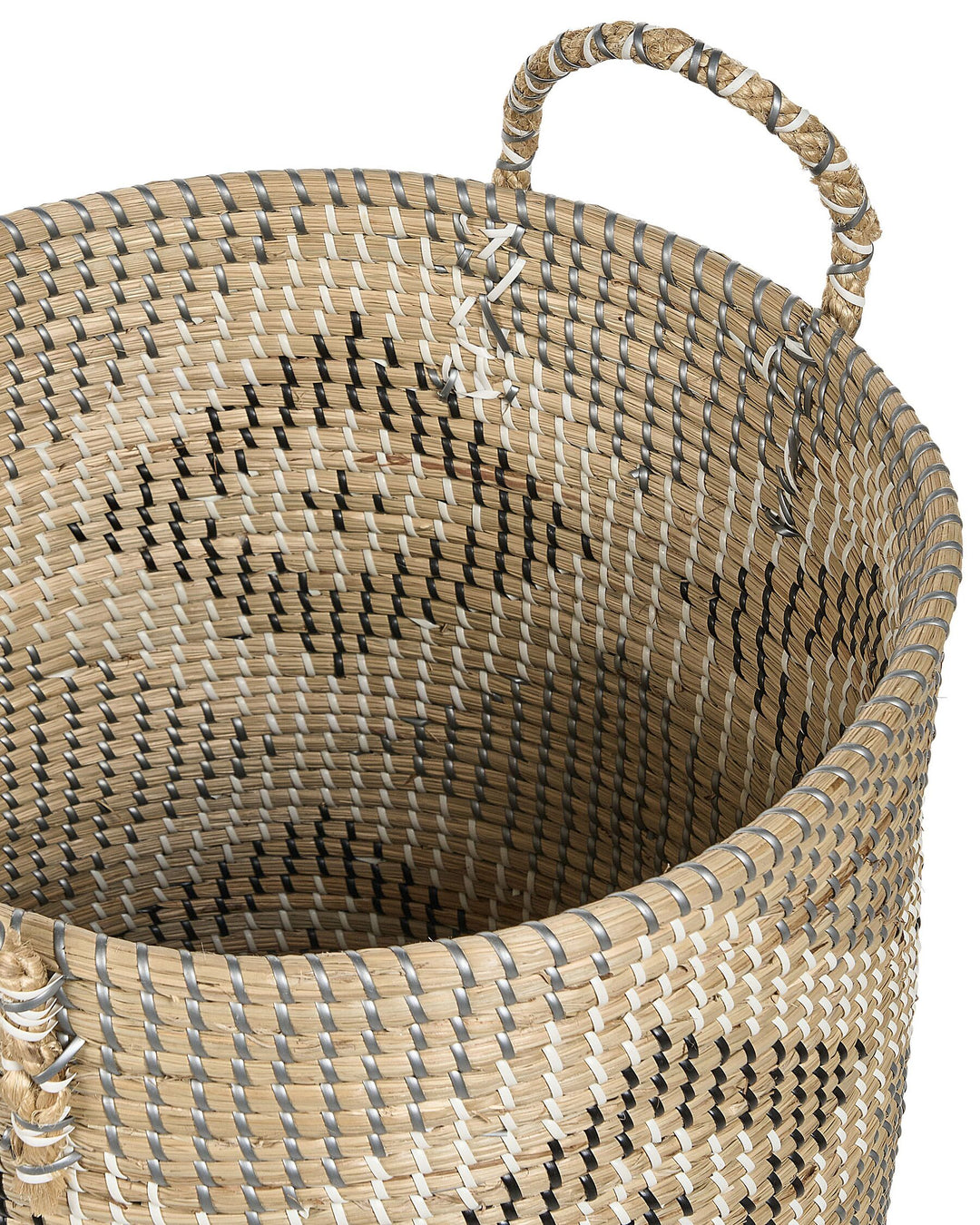 Seagrass Basket with Lid Light Camranh