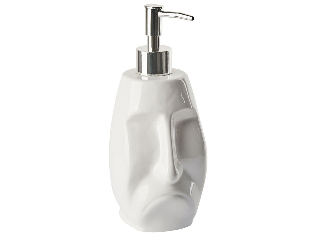 Ceramic 4-Piece Bathroom Accessories Set White Barinas