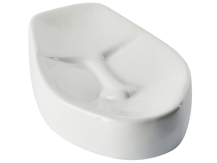 Ceramic 4-Piece Bathroom Accessories Set White Barinas