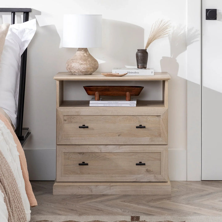 2 Drawer Bedside Table Antimony