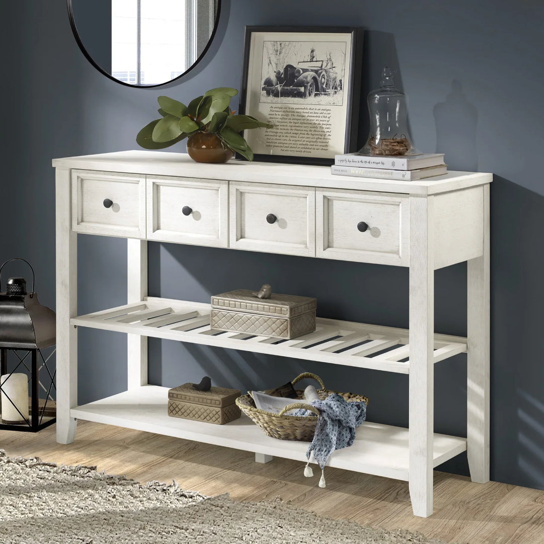 2 Drawer Sideboard White Eriza