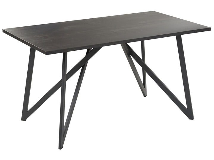 6 Seater Dining Table Black Tahquitz