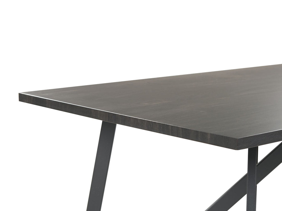 6 Seater Dining Table Black Tahquitz