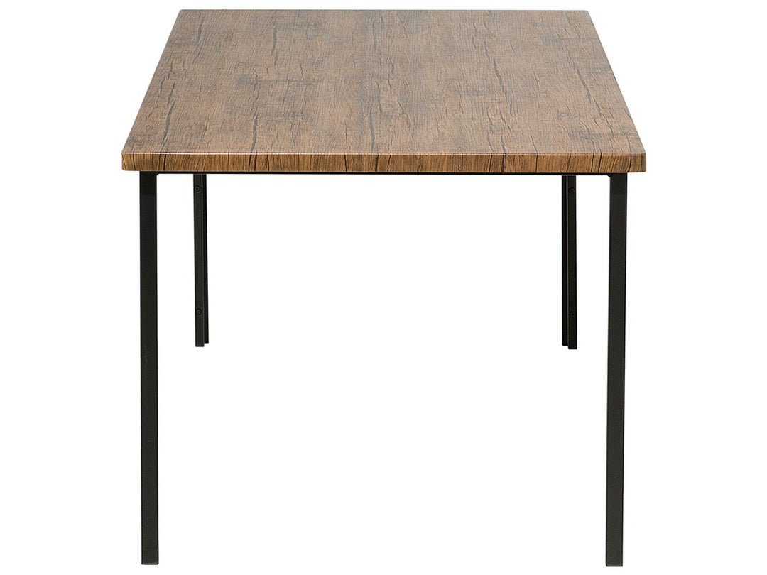 4 Seater Dining Table Dark Wood Alexsandra