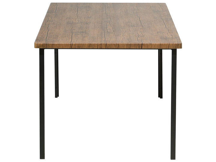 4 Seater Dining Table Dark Wood Alexsandra